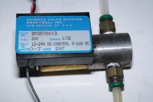 BP2EV0013 HONEYWELL SKINNER FLUID SOLENOID VALVE 12-24VDC 200PSI 7W