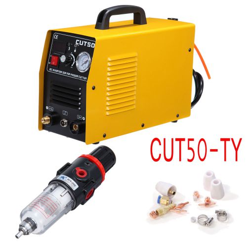 Plastic CUT50 Air Inverter Plasma Cutter  +Digital Display &amp; Pressure Gauge