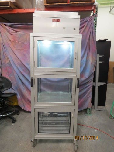 Portable Cleanroom, HEPA Celing Grid module 2&#039; X 2&#039;  3 Shelf Custom AL frame