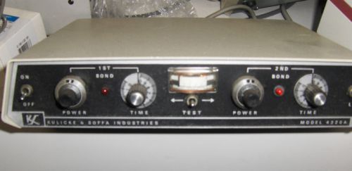 K&amp;S Power Supply for Ultrasonic Bonder Model #4320A,semiconductor ,lab equipment