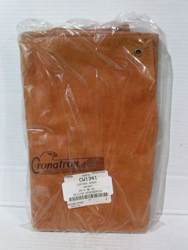 Cronatron CW1341 24&#034; x 36&#034; Side Split Leather Cowhide Welding Apron (LS102-1)