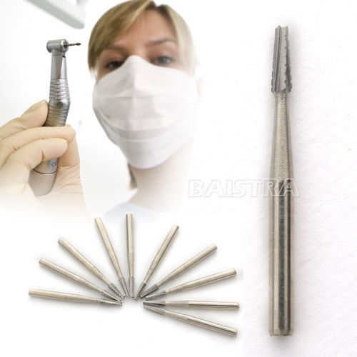 Dental Tungsten Steel Carbide Burs/Drills For High Speed Handpiece