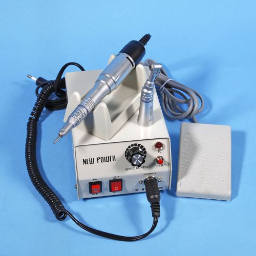 Dental Lab Marathon Micromotor 35K RPM Motor Straight Conrta Angle handpiece