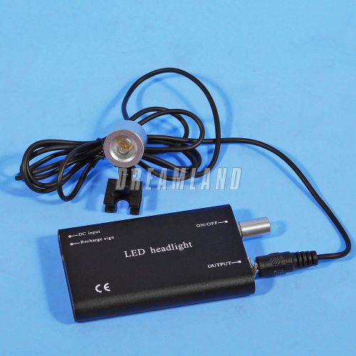 Portable led headlight lamp for dental surgical medical binocular loupes glasses for sale