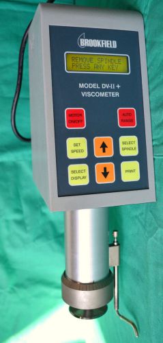 Brookfield DV-II + Viscometer RVDVII+ CP