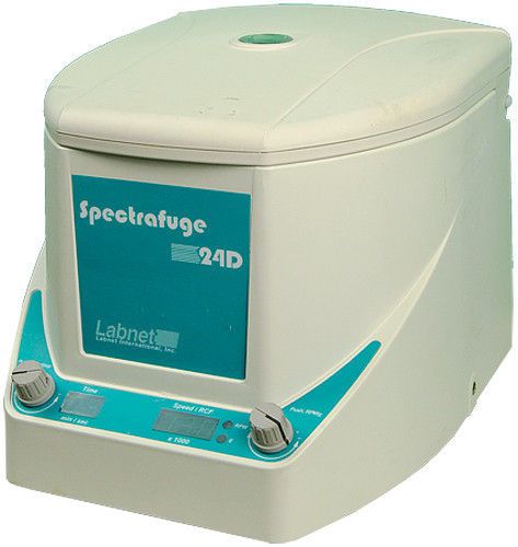 Labnet international spectrafuge 24d digital microcentrifuge with 24-well rotor for sale