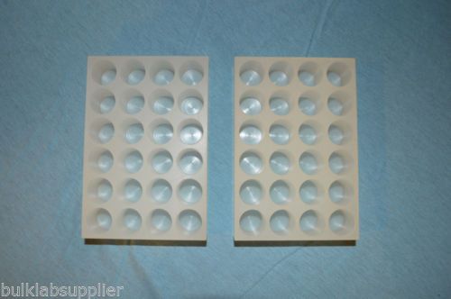 Centrifuge Rotor Block, Thermo RB24-17-31 (24) Vials 2 Dram Vials 17 x 31 mm