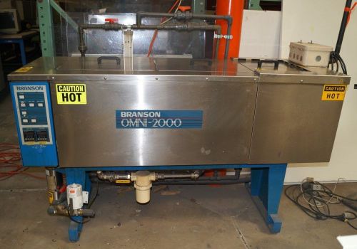 BRANSON Model OMNI-2000 Degreaser