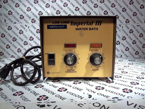 Lab-line   =imperial iii water bath =   *warranty* for sale