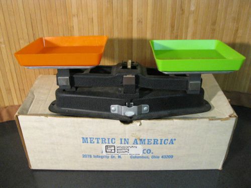 Balance Beam Scale - Metal Base - Plastic Trays - Metric In America Columbus OH