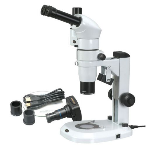 8X-80X Common Main Objective CMO Zoom Stereo Microscope + 10MP Camera