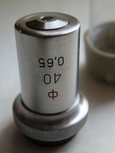 New! LOMO Microscope  Phase Objective  40x 0,65