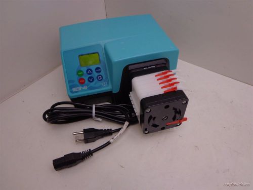 Watson marlow sciq 323s peristaltic pump w/ 314mc 4-roll 5-chan head &amp; warranty for sale