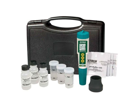 Extech EC510 Exstick II pH/Conductivity/Temperature Meter Kit