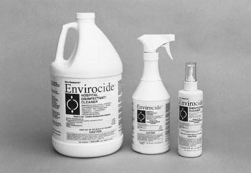 METREX ENVIROCIDE HOSPITAL SURFACE &amp; INSTRUMENT DISINFECTANT/CLEANER, 8OZ BTL