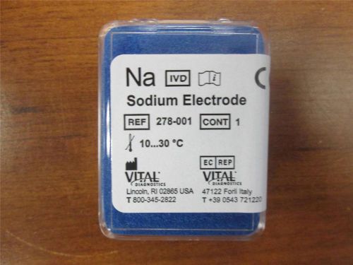 Vital Diagnostics Na Sodium Electrode Ref. 278-001      (RC)