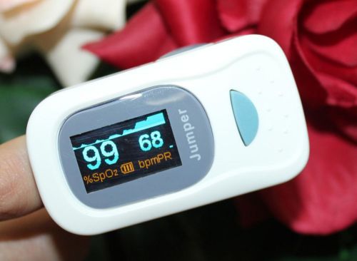 Colors OLED Fingertip Pulse Oximeter-Spo2 PR Monitor Finger pulsoximeter+Alarm