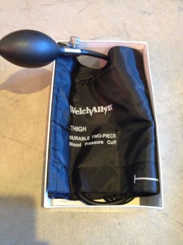 Welch allyn durashock sphygmomanometer blood pressure cuff thigh ds45-13cb new for sale