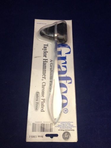 NEW GRAFCO Reflex Taylor Hammer Chrine Plated Item 1305-01