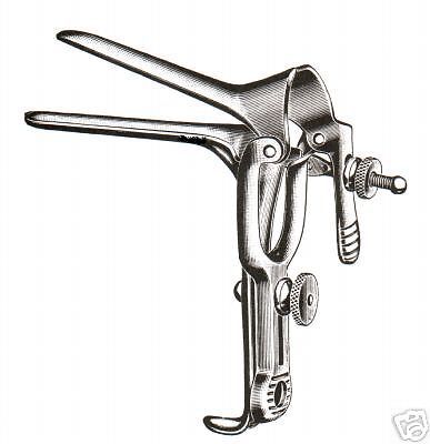 90 Pederson Vaginal Speculum Medium Ob/Gyno Surgical