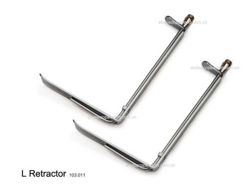 2 Brand New L Retractor Laparoscopy Laparoscopic