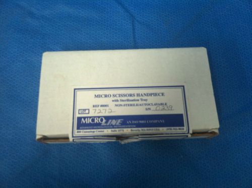 MicroLine Micro Scissors Handpiece ref#8001. S/N0239.