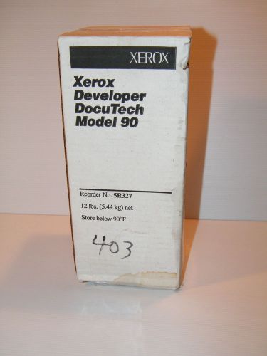 Genuine oem xerox developer docutech model 90 reorder 5r327  black cartridge for sale