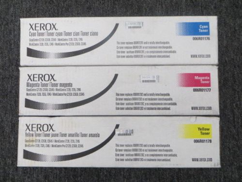 Genuine Xerox 6R01176/6R1176 Cyan 6R01177/6R1177 Mag 6R01178/6R1178 Yellow TONER