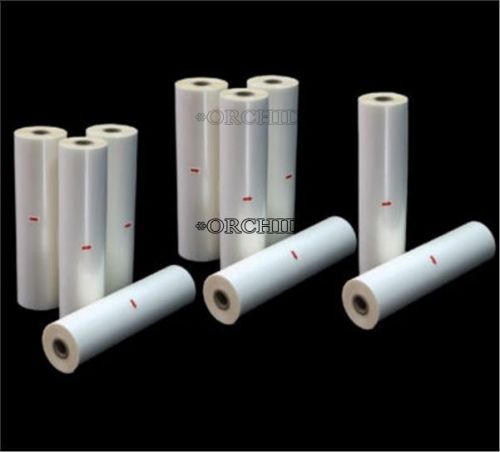 MATTE ROLLS HOT 1&#034; CORE LAMINATION LAMINATING FILM 656&#039; 1.2MIL 12.2&#034;X 10