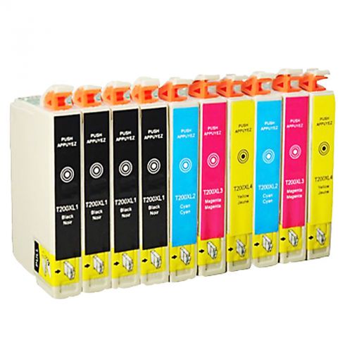 10x WF2520 WF2530 WF2540 XP-100 XP-200 XP-300 XP-400 XP-310 XP-410 ink cartridge