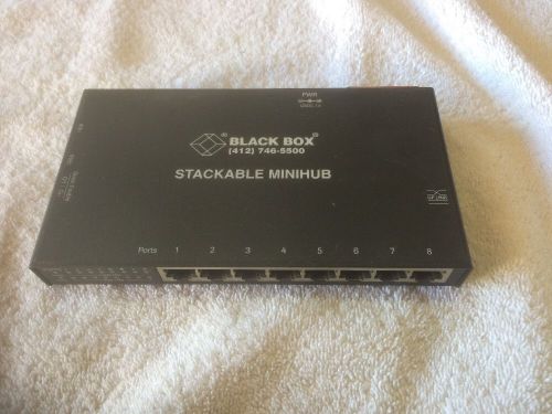 BLACK BOX STACKABLE MINIHUB 8 PORT LE2801A 96067102