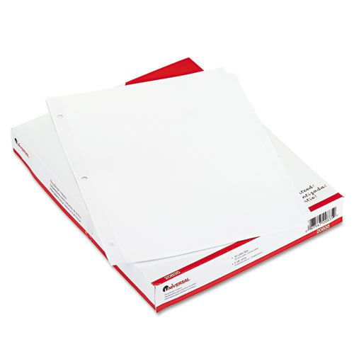 Economy Tab Dividers, 5-Tab, Letter, White, 36 Sets/Box