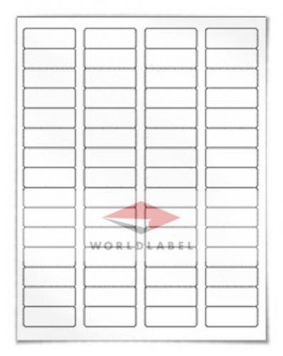 Return Address Labels, 1.75&#034; x 0.666&#034;, 250 sheets, 60 labels per sheet