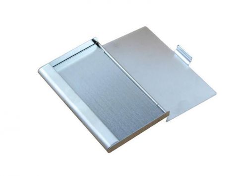 Trendy business id credit card metal fine box holder rustless steel pocket wkau for sale