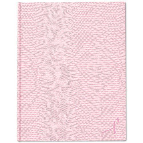 Rediform A10pnk2 Large Executive Ribbon Notebook - 150 Sheet - 18lb - College