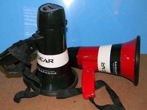 Dual function megaphone bytravel gear, black retail $32 nwt #b22 for sale