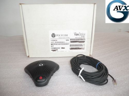 POLYCOM MIC POD ACCESSORY KIT FOR VIEWSTATION 2200-08681-001 S/N 003160