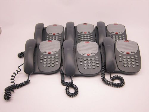 Lot Of 6 Avaya 4601 IP Phones (No Power Cords)