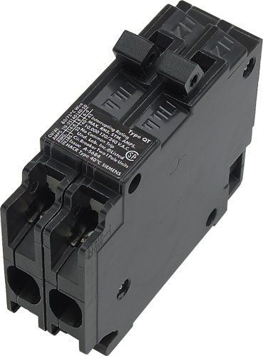 Siemens Q2020NC Two 20-Amp Single Pole 120-Volt Non-Current Limiting Circuit Bre