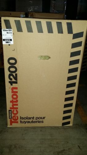 Roxul Techton 1200 Pipe Insulation  18&#034;x2.5&#034;  3.000 Linear ft