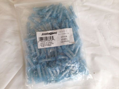 New install bay bnbc butt connector (blue; 16-14 gauge); for sale