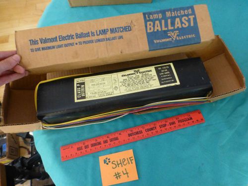 valmont bonus line fluorescent lamp ballast 1500 ma class P 8G1201W 120V 60hz