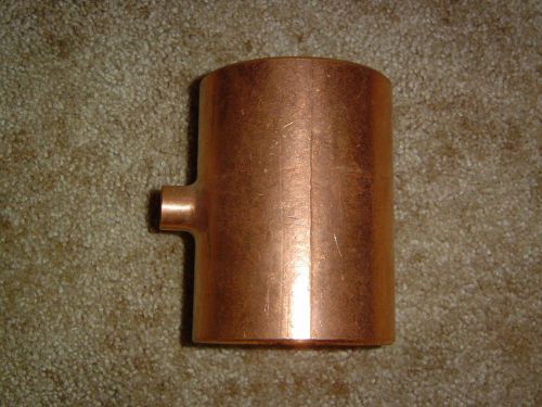 3&#034; x 3&#034; x 1/2&#034; Copper Reducing TEE NOS