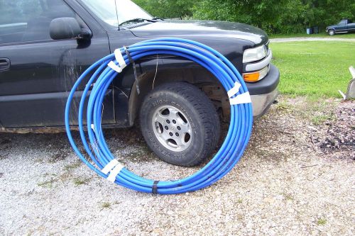 1&#034; Tubing  Water Supply Line  - BLUE over 80&#039; wathena kansas new left over