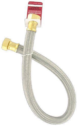 Lasco 10-1344 3/4-Inch FIP by 3/4-Inch FIP by 24-Inch Hot Water Heater Hose Conn