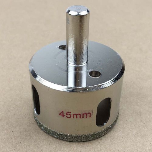 45mm Diamond Coated tool Drill Bit Hole Saw Glass Tile Ceramic Marble