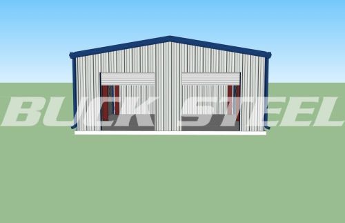 Buck steel 24x24x10 steel building workshop residential 2 car garage for sale