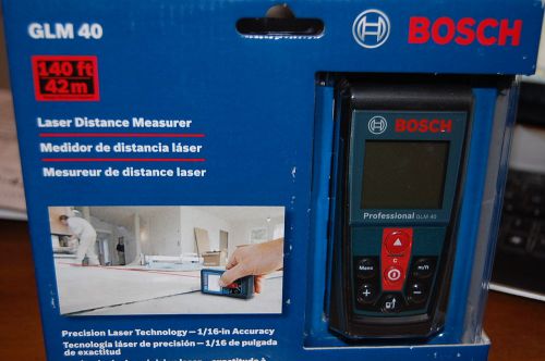 BOSCH LASER DISTANCE MEASURER GLM40