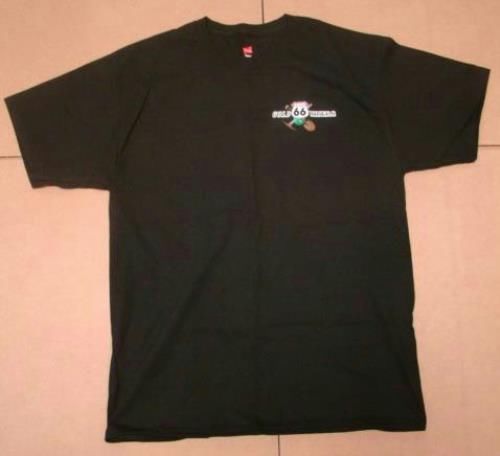 &#034;Route 66 Gold Miners&#034; Black T-Shirt 2XL  XXL