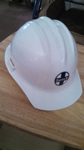 ACTUAL SANTA FE RAILROAD HARDHAT